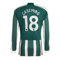 Koszulka piłkarska Manchester United Casemiro #18 Strój wyjazdowy 2023-24 tanio Długi Rękaw